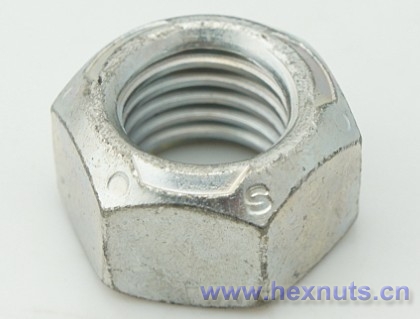 hex slotted nut